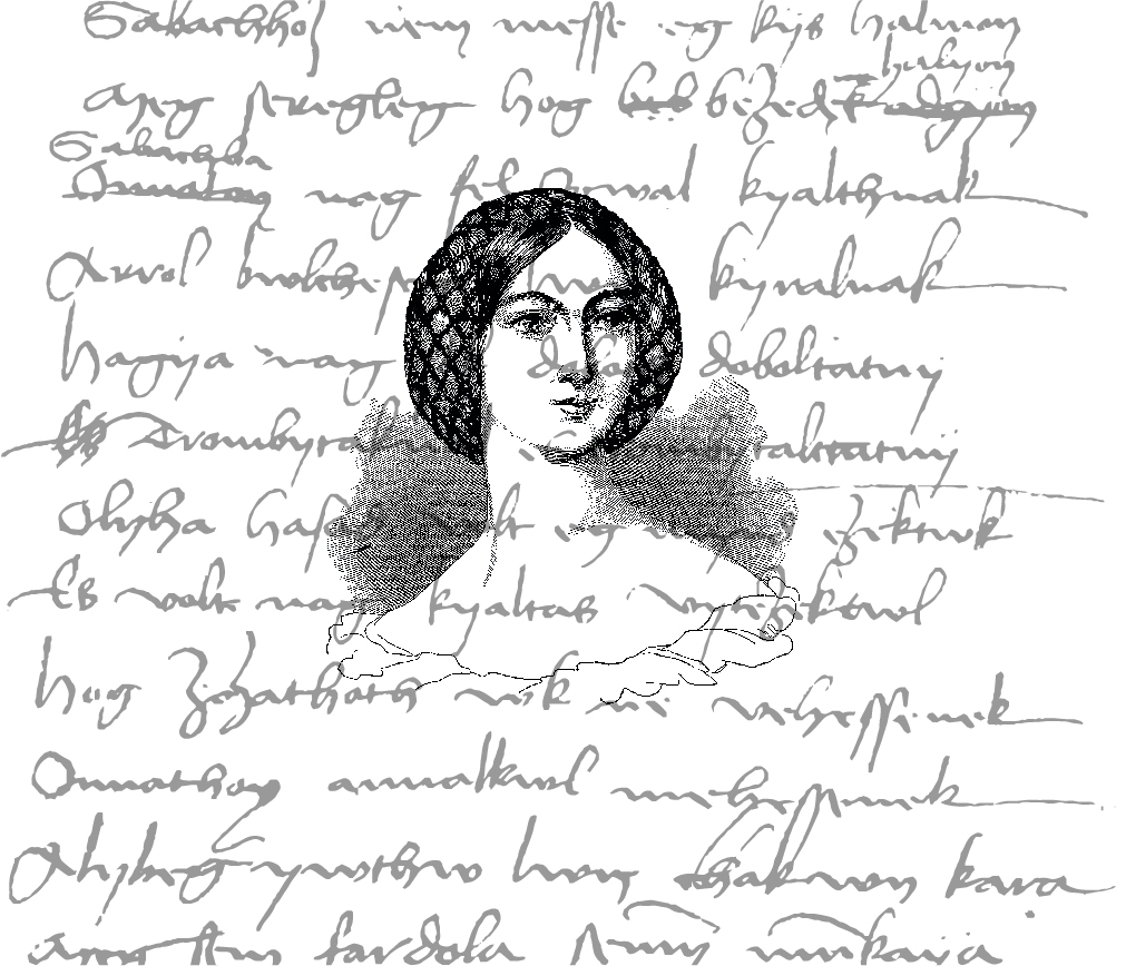 letter and portrait